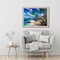 Diamond Art Kits for Adults Beach, DIY 5D Diamond Painting Kit for Beginners, Seaside Full Round Drill Gem Art Dots for Adults, Diamond Dots Paintings Crafts Home Wall Decor 12X16 Inch
